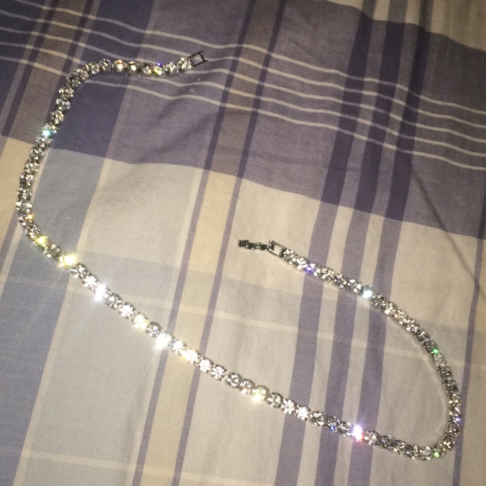 Diamond tennis chain